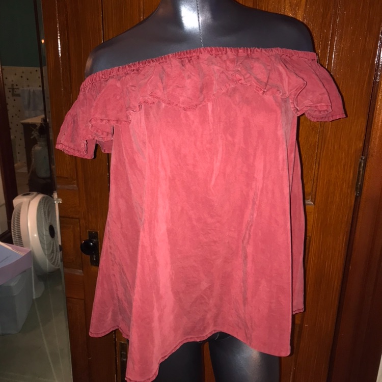 Maroon Blouse